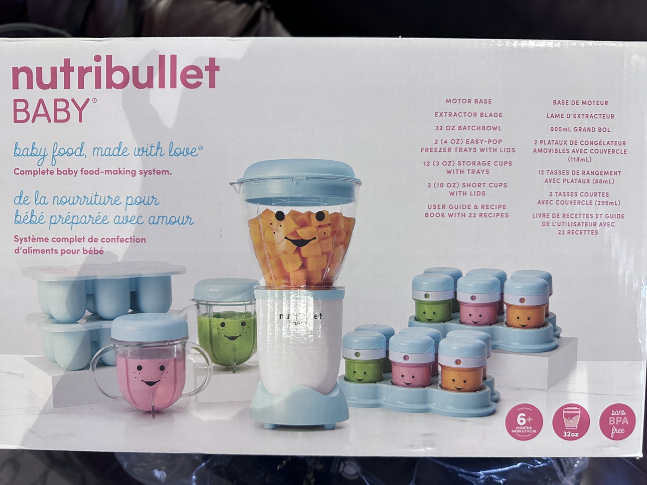 nutribullet baby complete baby food-making system
