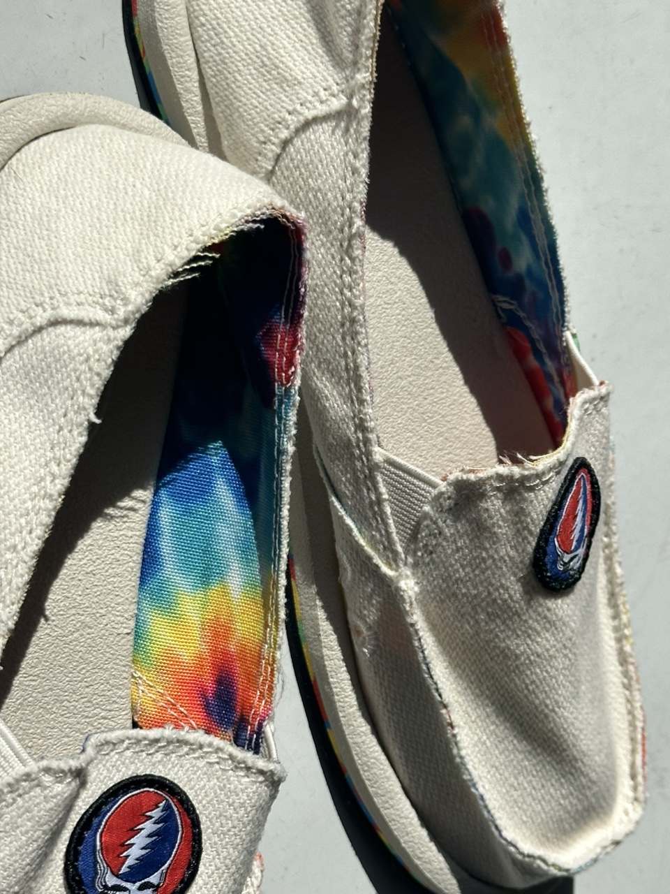 NEW- Sanuk Grateful Dead Sidewalk Surfer Hemp Women’s Shoes - photo 4