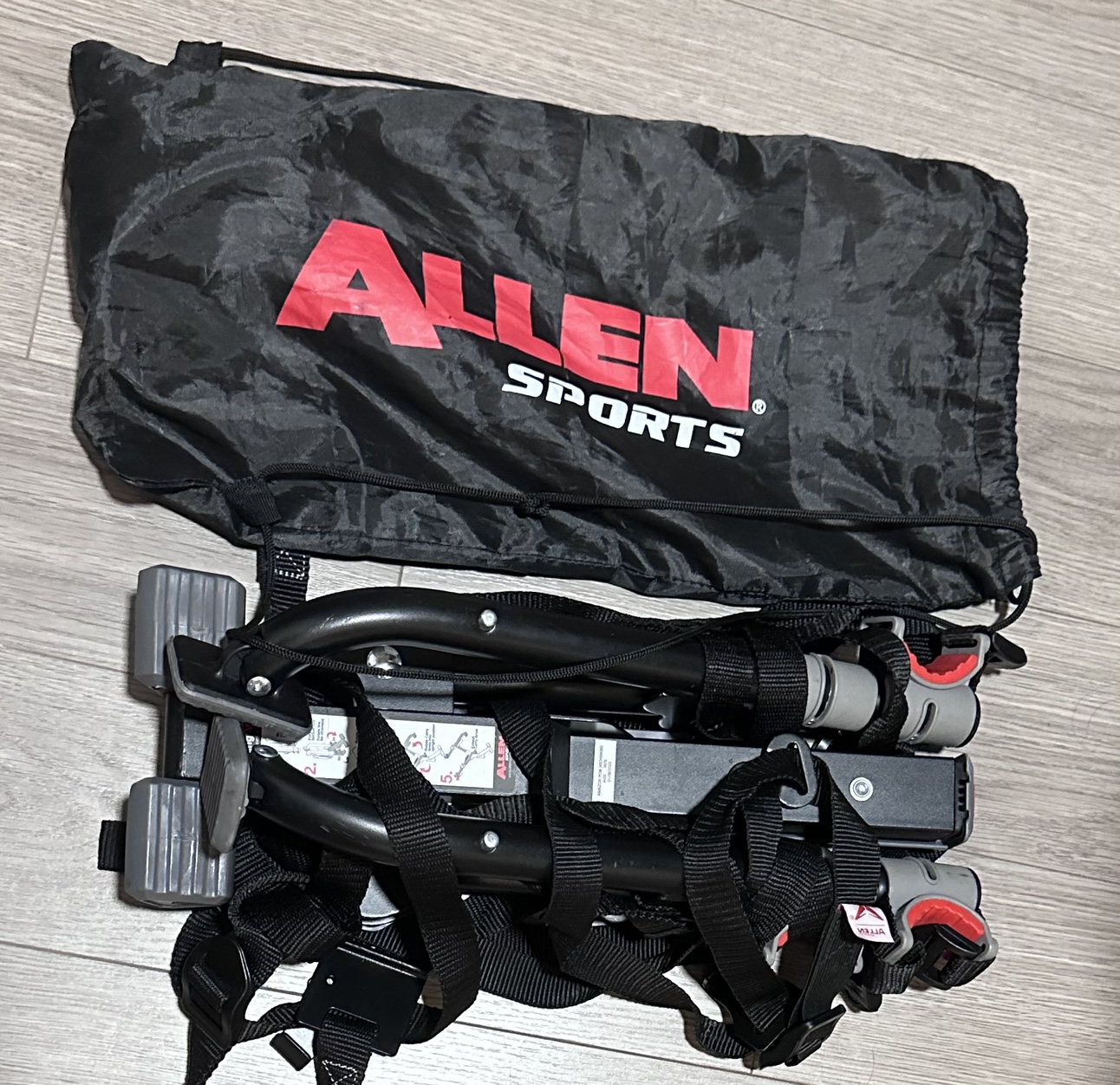 Bike Trunk Mount Rack