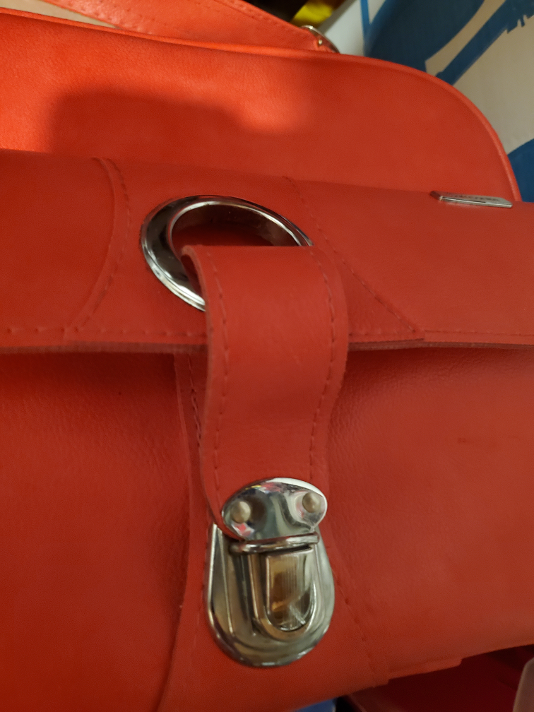 Samsonite red leather vintage bag 1970s🎒 - photo 4