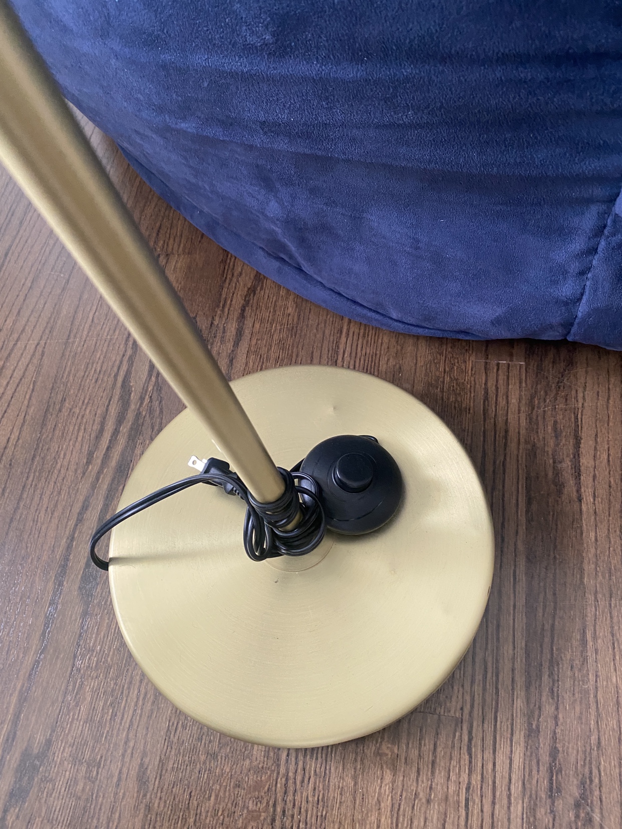 Gold Floor Lamp - photo 3