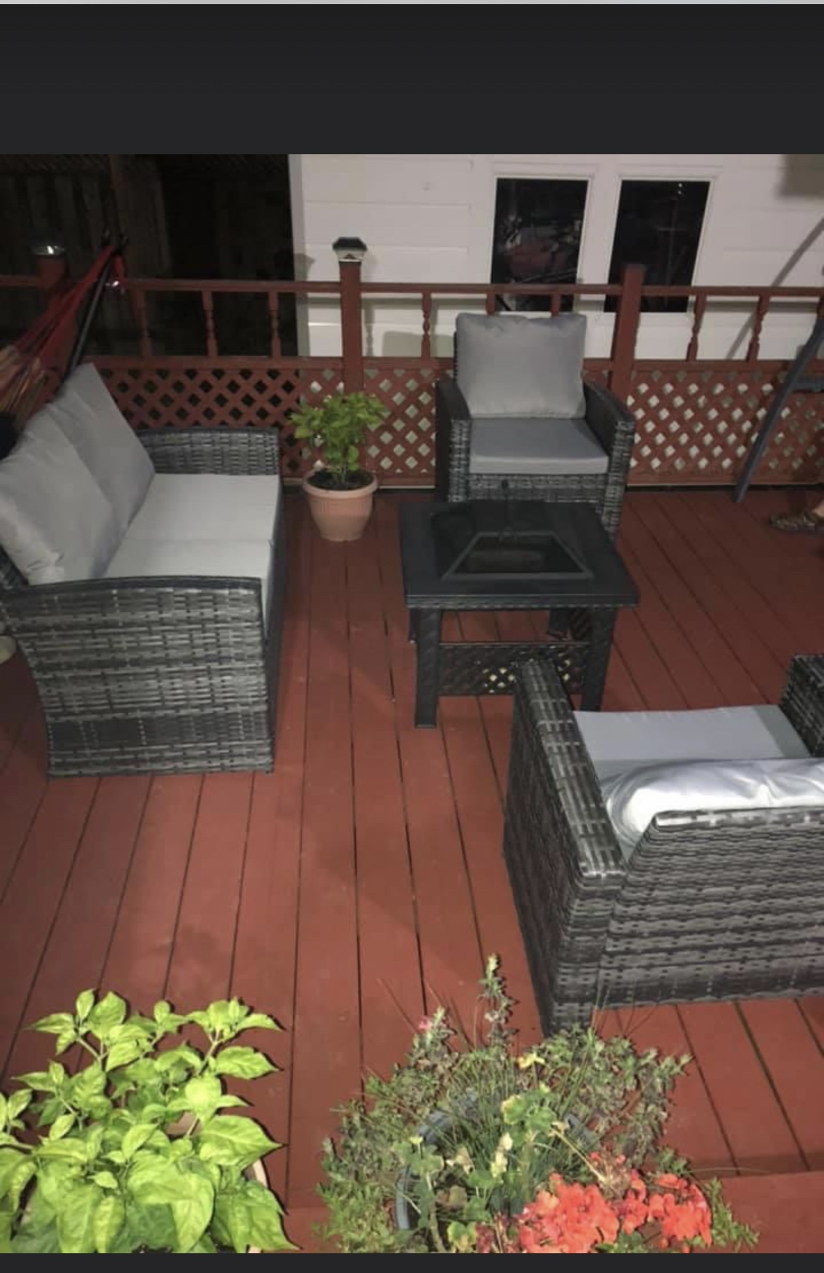 Out door patio set
