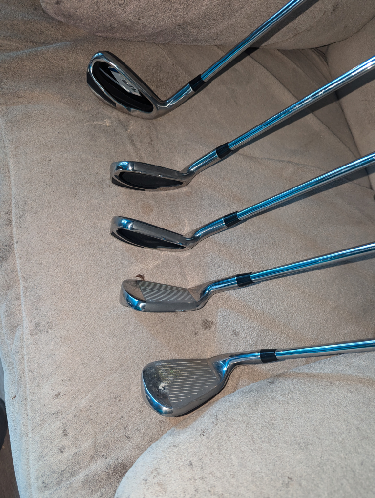 tpx golf clubs irons / graphite woods - photo 2