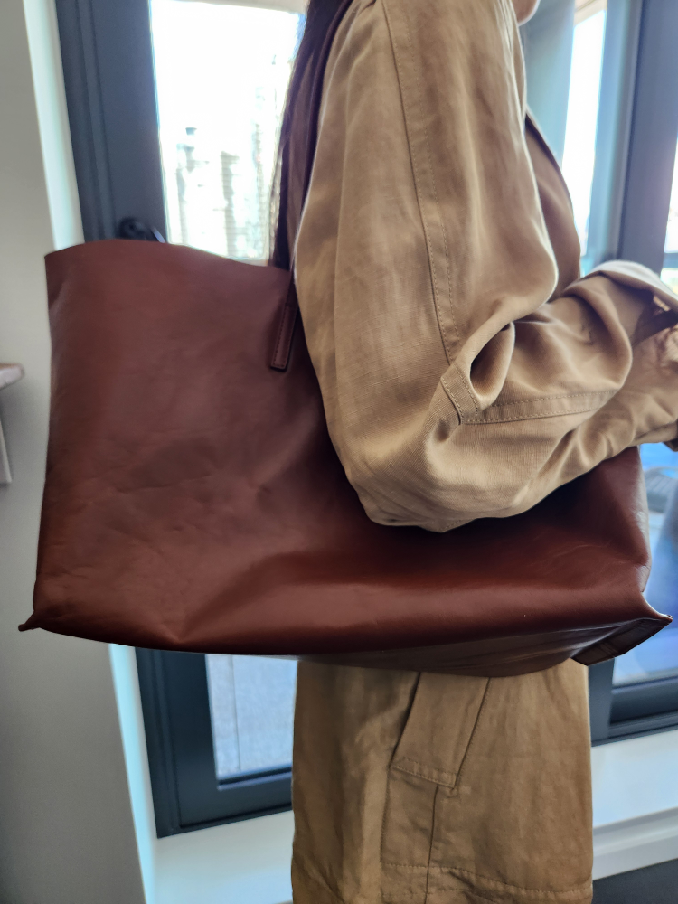 Jil Sander Brown Tote - photo 2