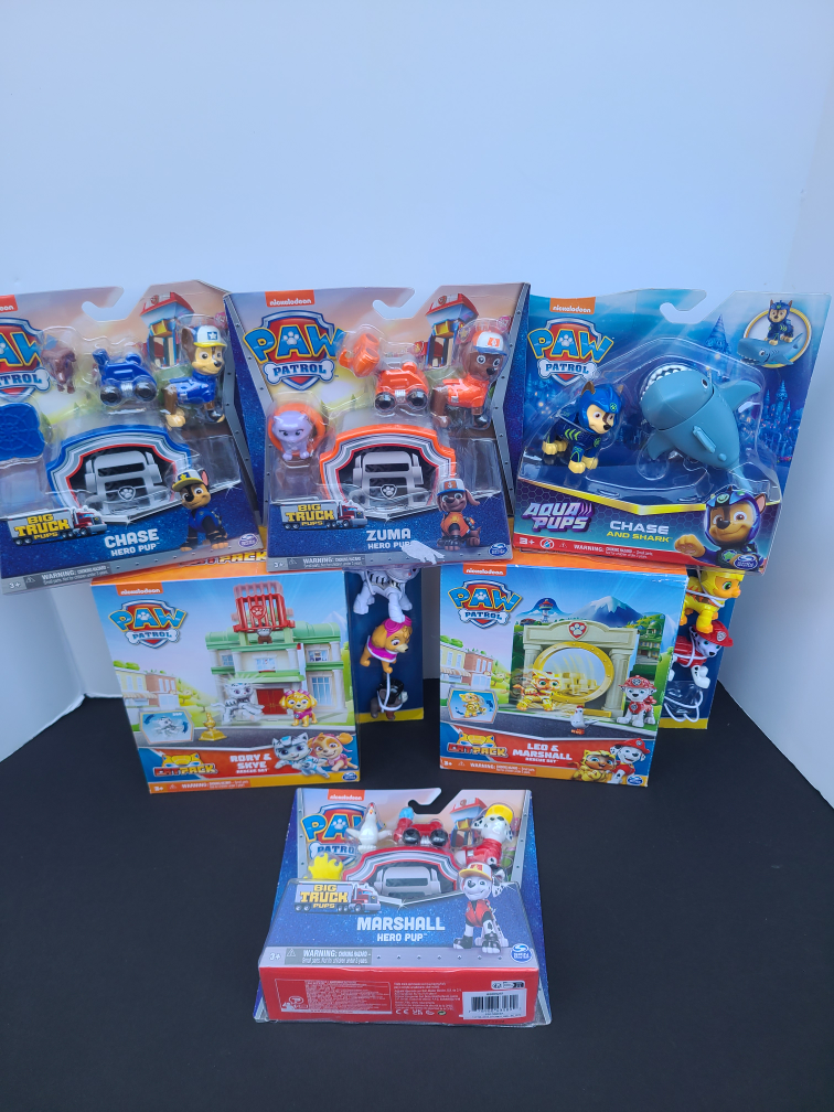 6 bnib paw patrol toys thumbnail