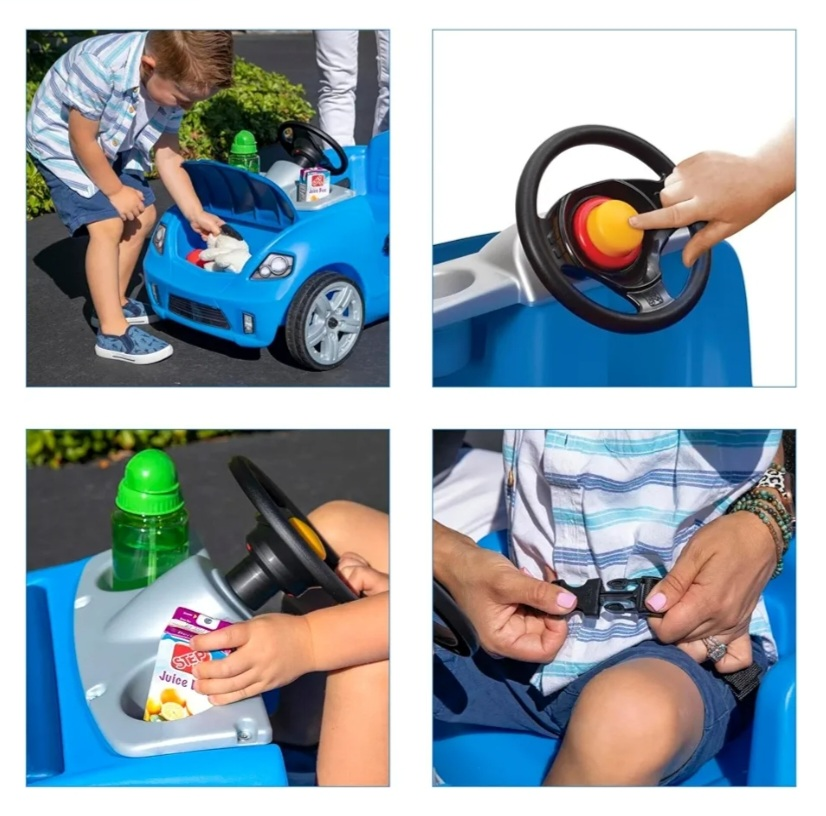 Blue push ride-on car for toddlers. Move sale! - photo 2