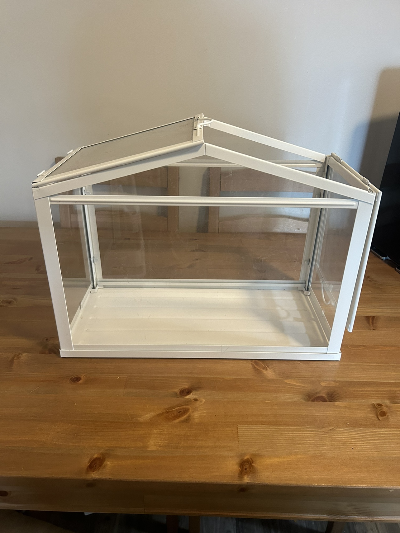 Mini White IKEA Greenhouse - photo 2