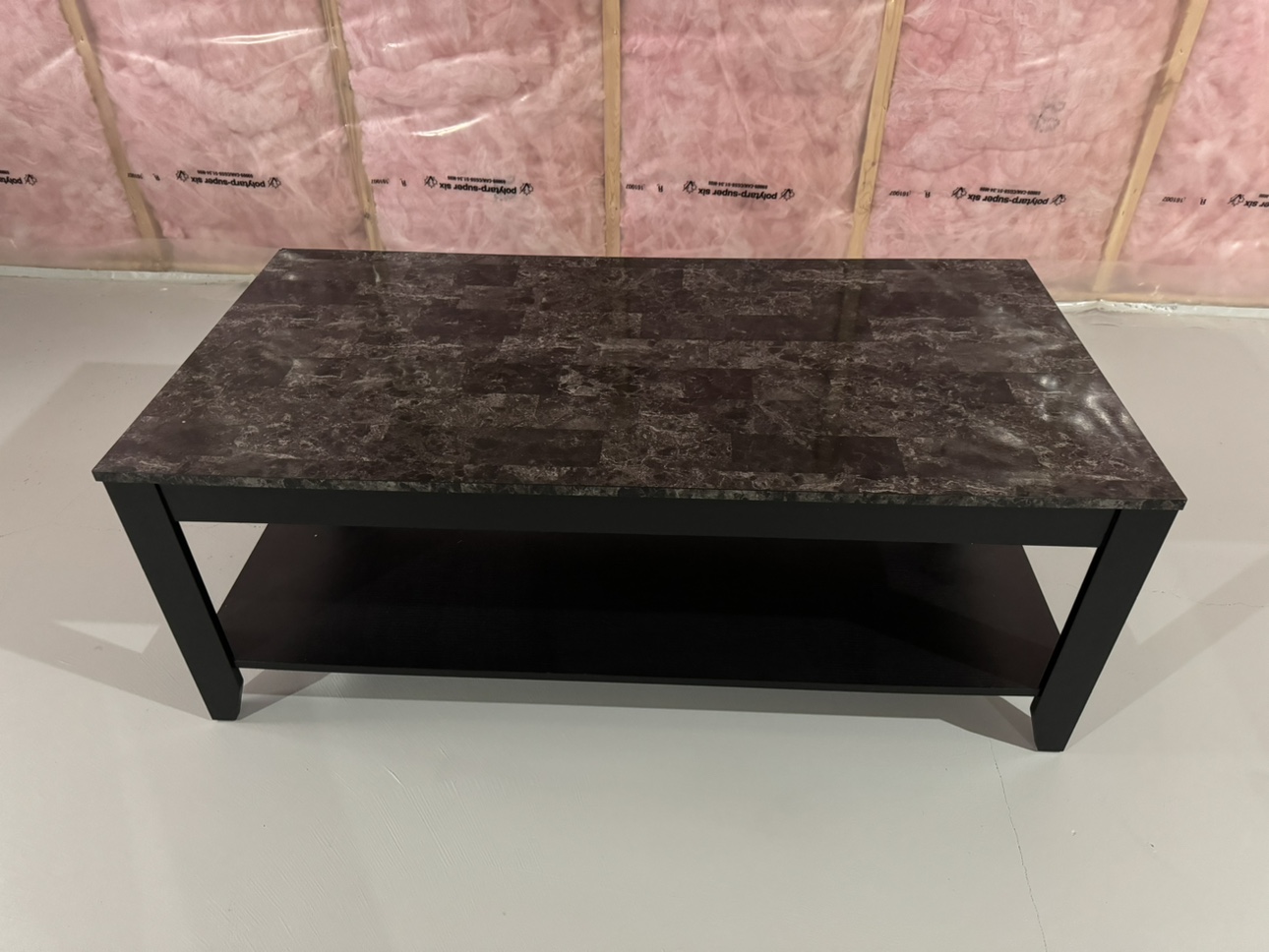 2 small and 1 large laminated marble top tables - photo 5