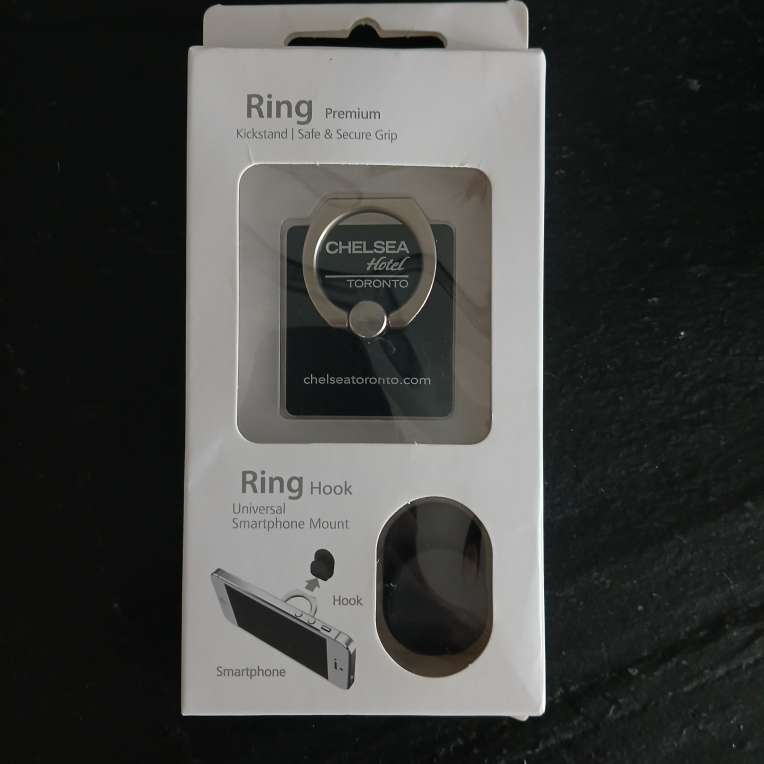 Phone kickstand/ring grip #freecycle