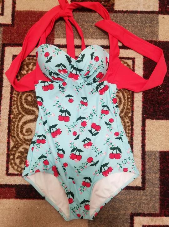 Banned Cherry One Piece Swimsuit thumbnail