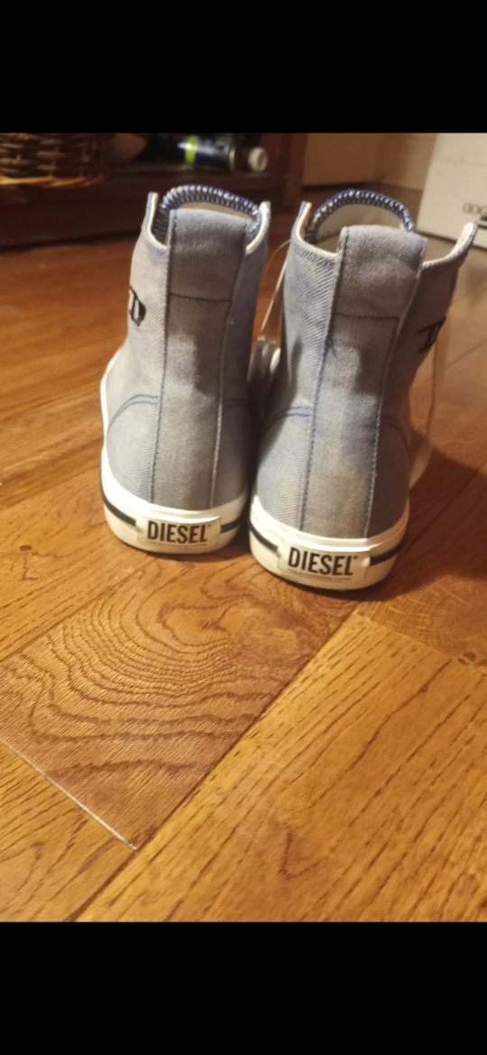 DIESEL DENIM S ATHOS HIGH TOP SNEAKERS. - photo 2