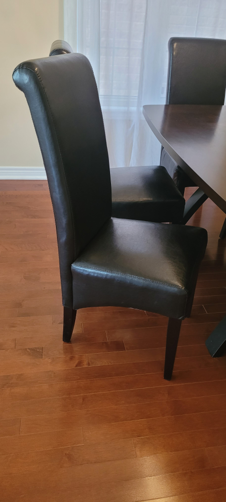 dining room set 6 chairs + table - photo 2