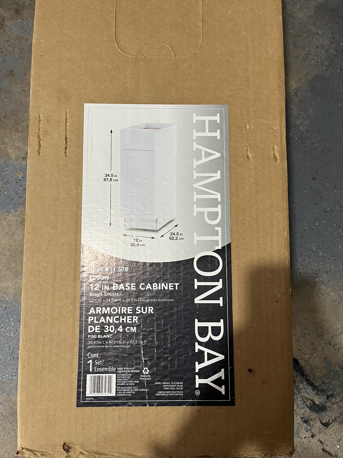 Base cabinet for kitchen image indicator(2)