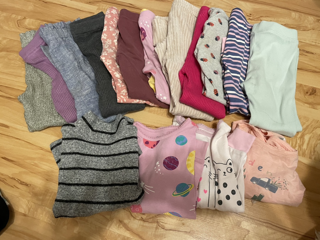 Toddler girls 4T, variety, pack of Clothes