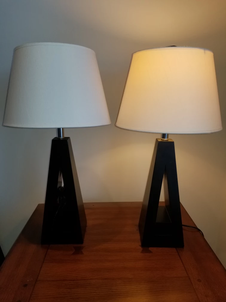 Table Lamps + Floor Lamp