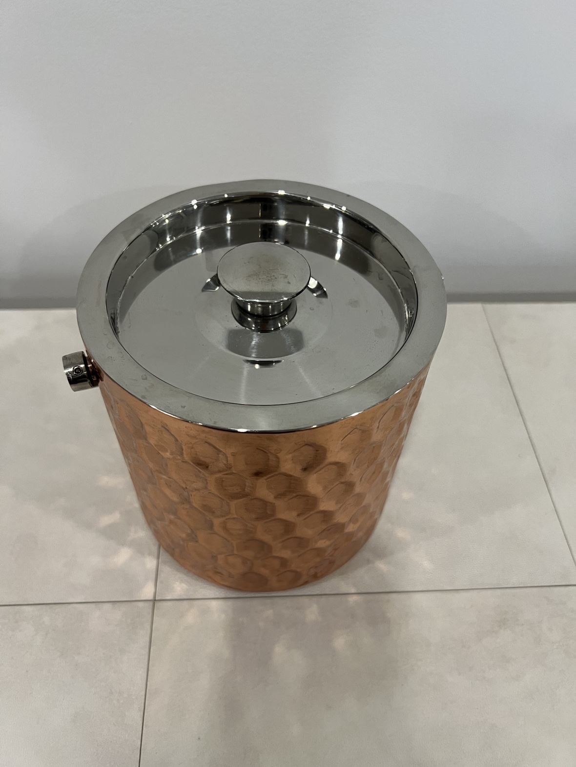Bronze/Silver Ice Bucket - photo 3
