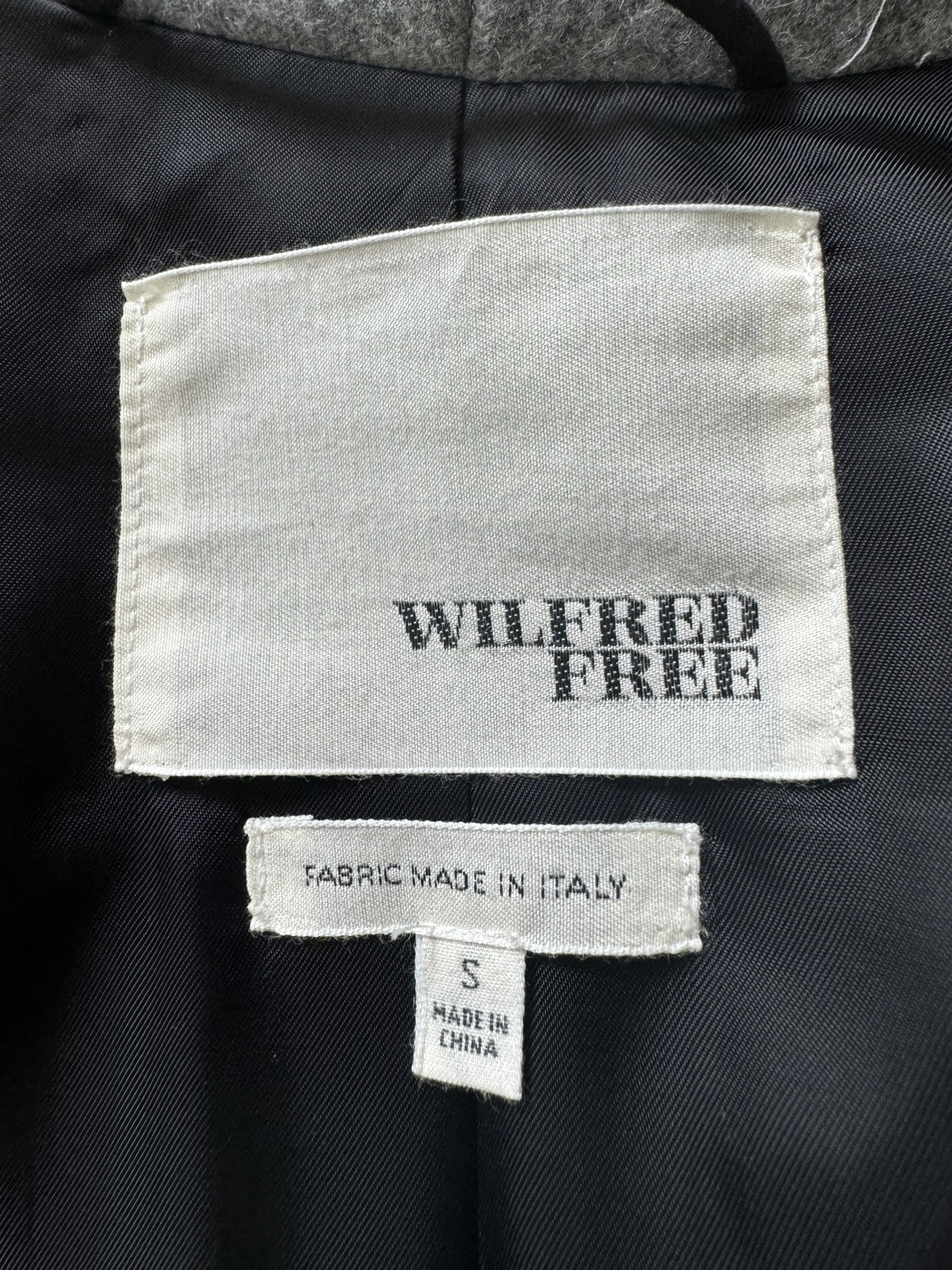 Aritzia Wilfred Grey Coat - Size Small - photo 3