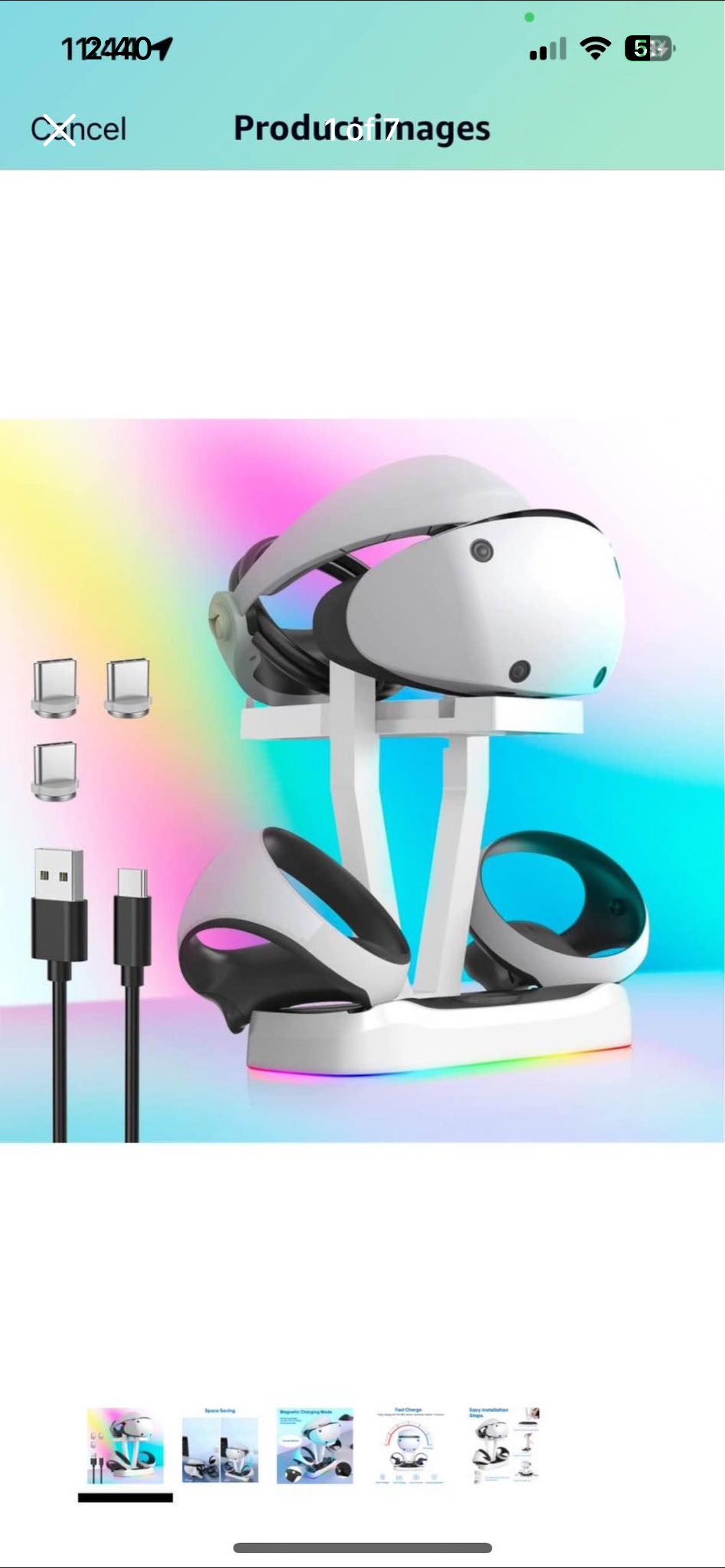 PS VR2 Charging Stand