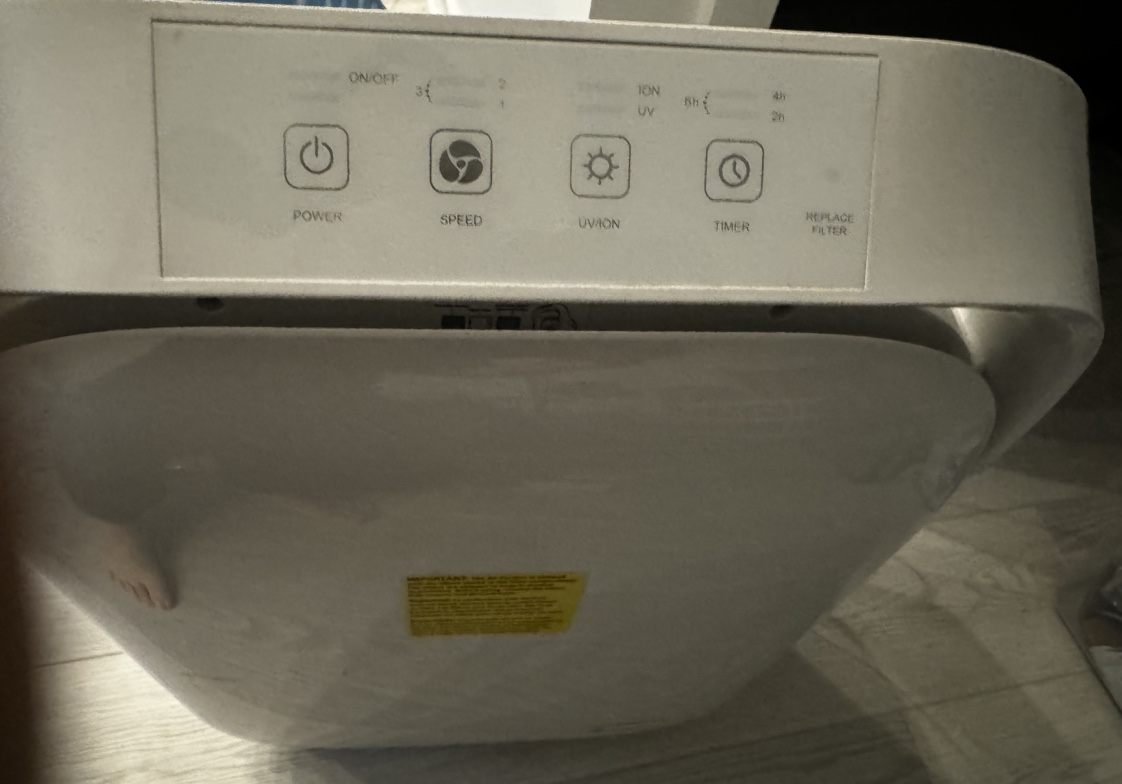 Air Cleaning System with UV-C, True HEPA & Odour Reduction - photo 2