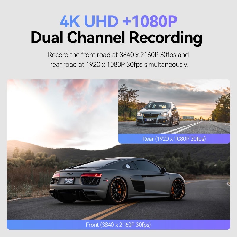 Viofo A129 Pro Duo Dashcam and SanDisk 256GB card - photo 3