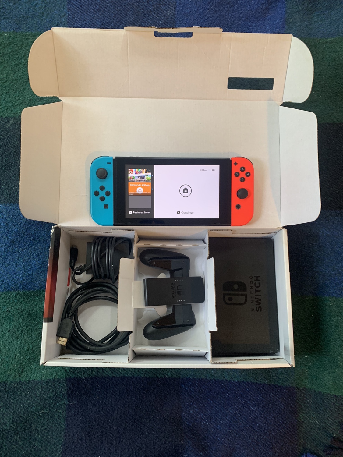 Nintendo Switch with original box