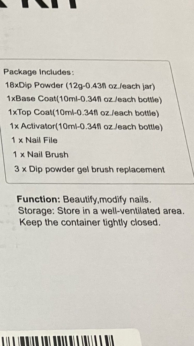 Nail Kit image indicator(6)