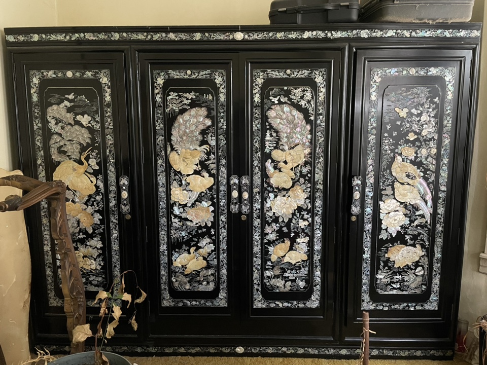 Chinese antiques closet
