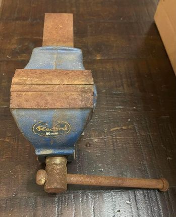 Vintage Bench Vice Record 90mm Made in England - photo 5