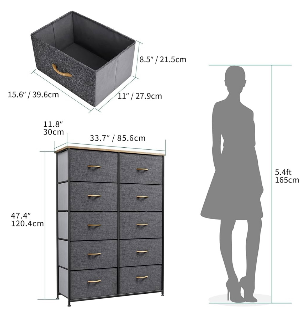 10-Drawer Dresser - photo 3