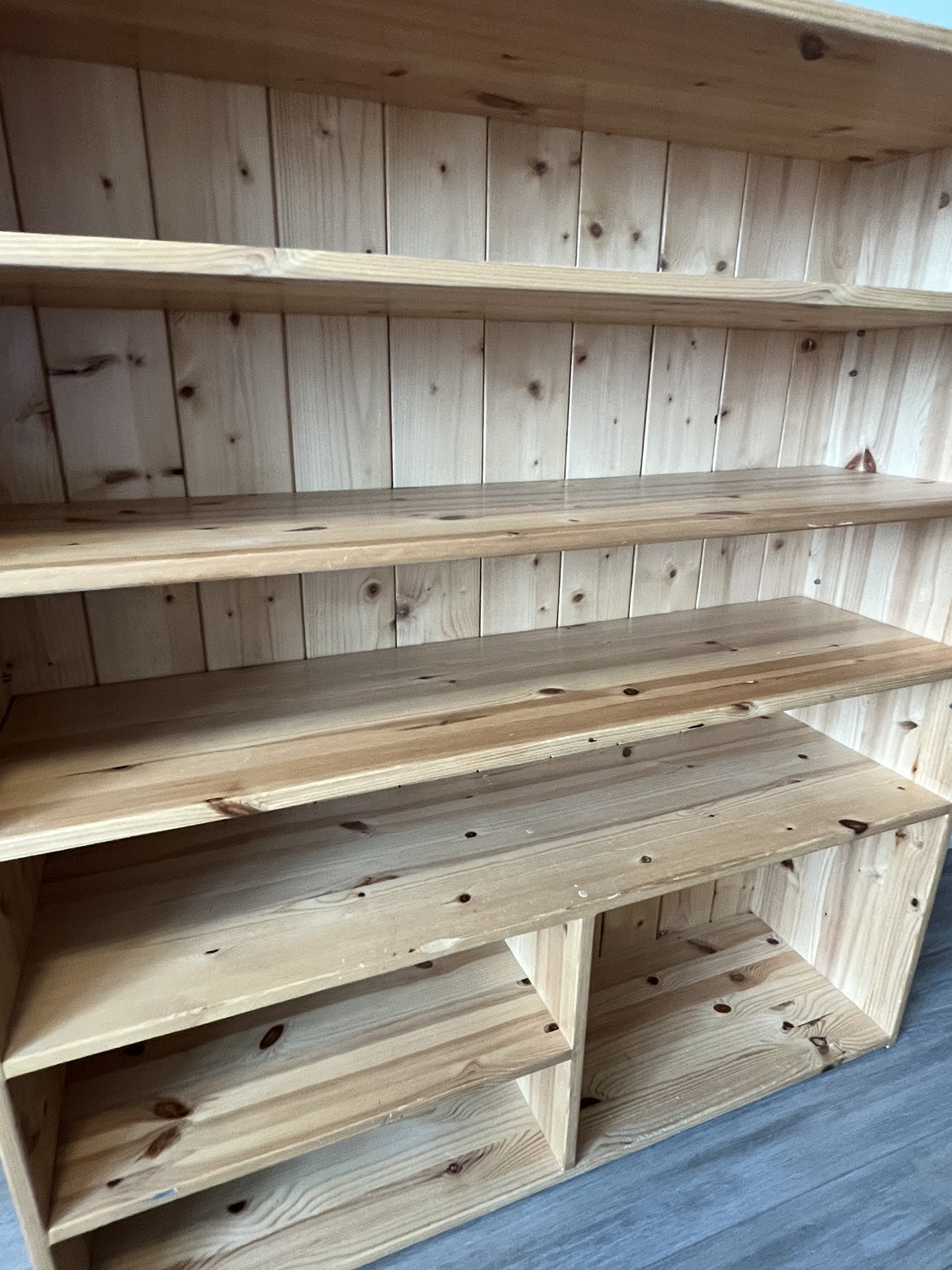 Handmade pine bookcase - photo 2