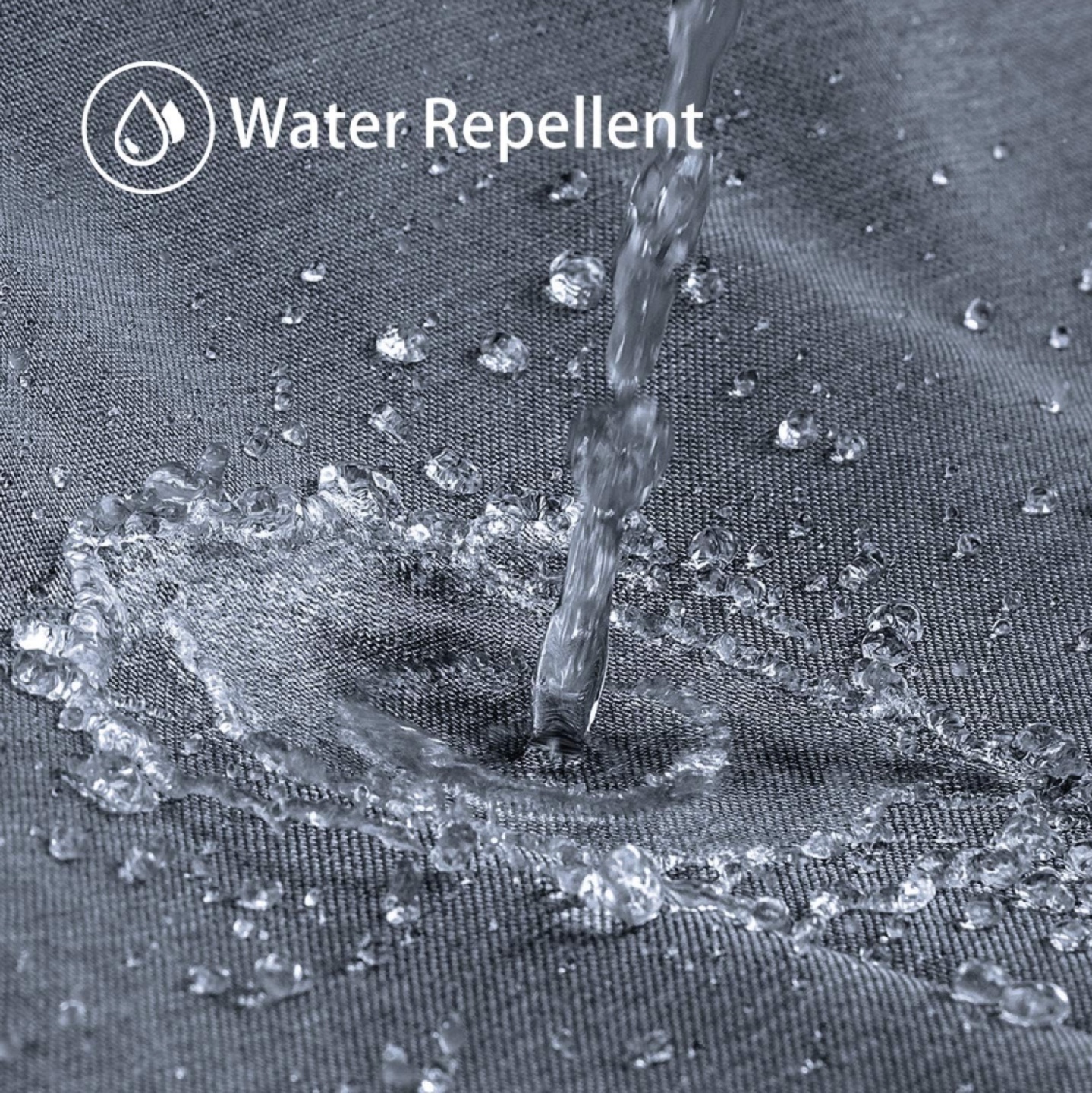 Machine washable linen textured shower curtain image indicator(4)