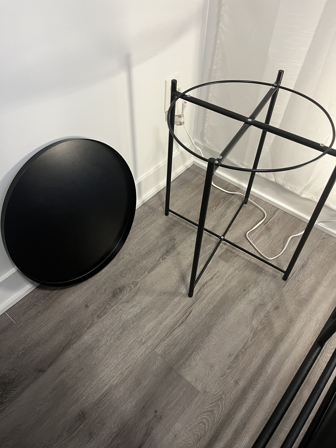 Tray top side table - photo 2