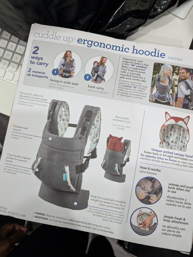 Infantino Baby Carrier image indicator(2)