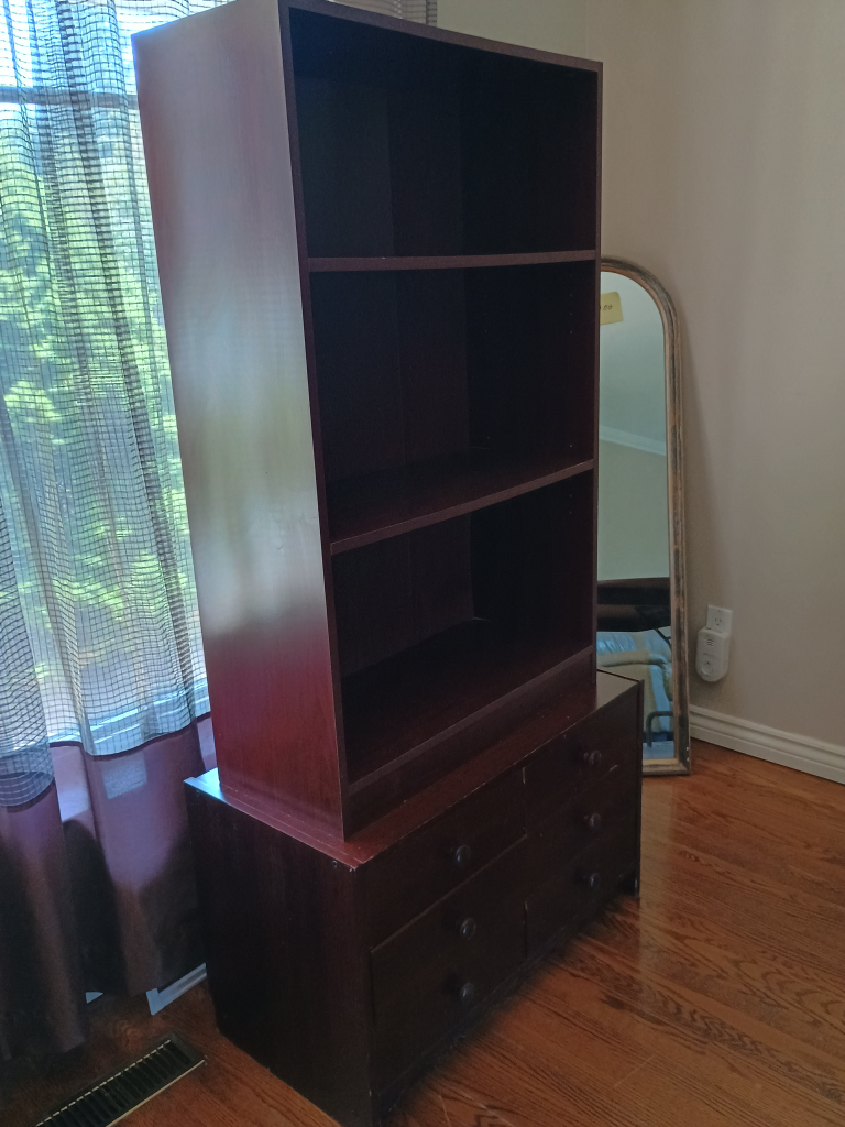 drawer with bookcase - photo 2