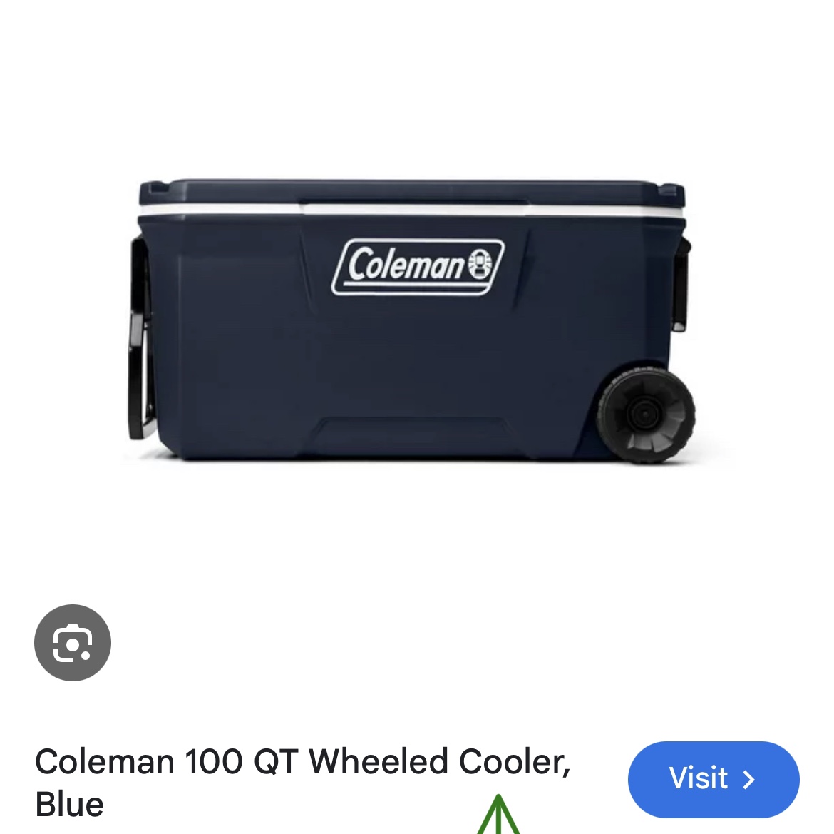 New 100Q Coleman Cooler on Wheels - photo 3