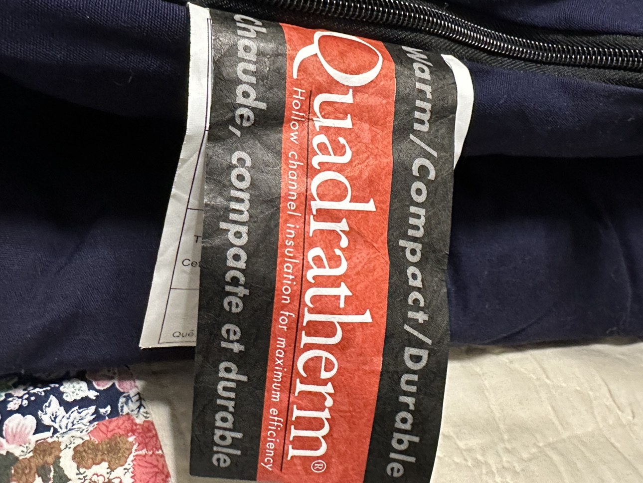 Camper 3 Navy Blue Sleeping Bag with Carrying Bag - photo 5