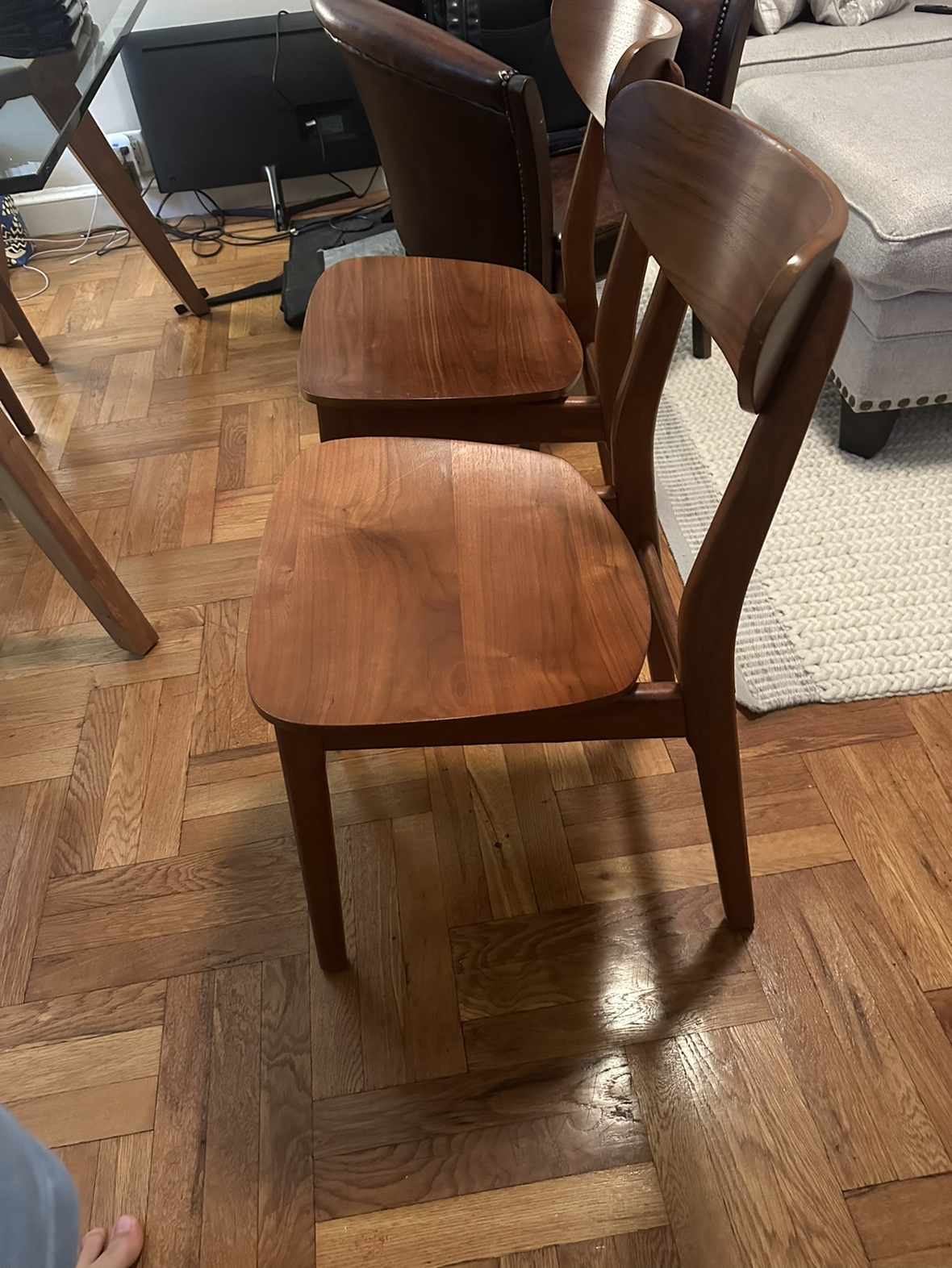 West elm chairs (pair) - photo 3