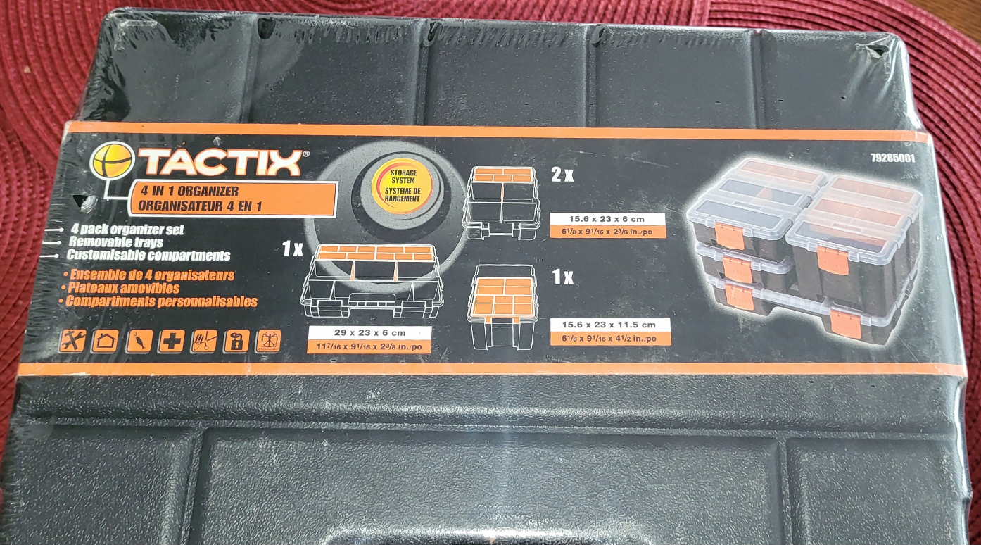 TACTIX 4-IN-1 ORGANIZER SET