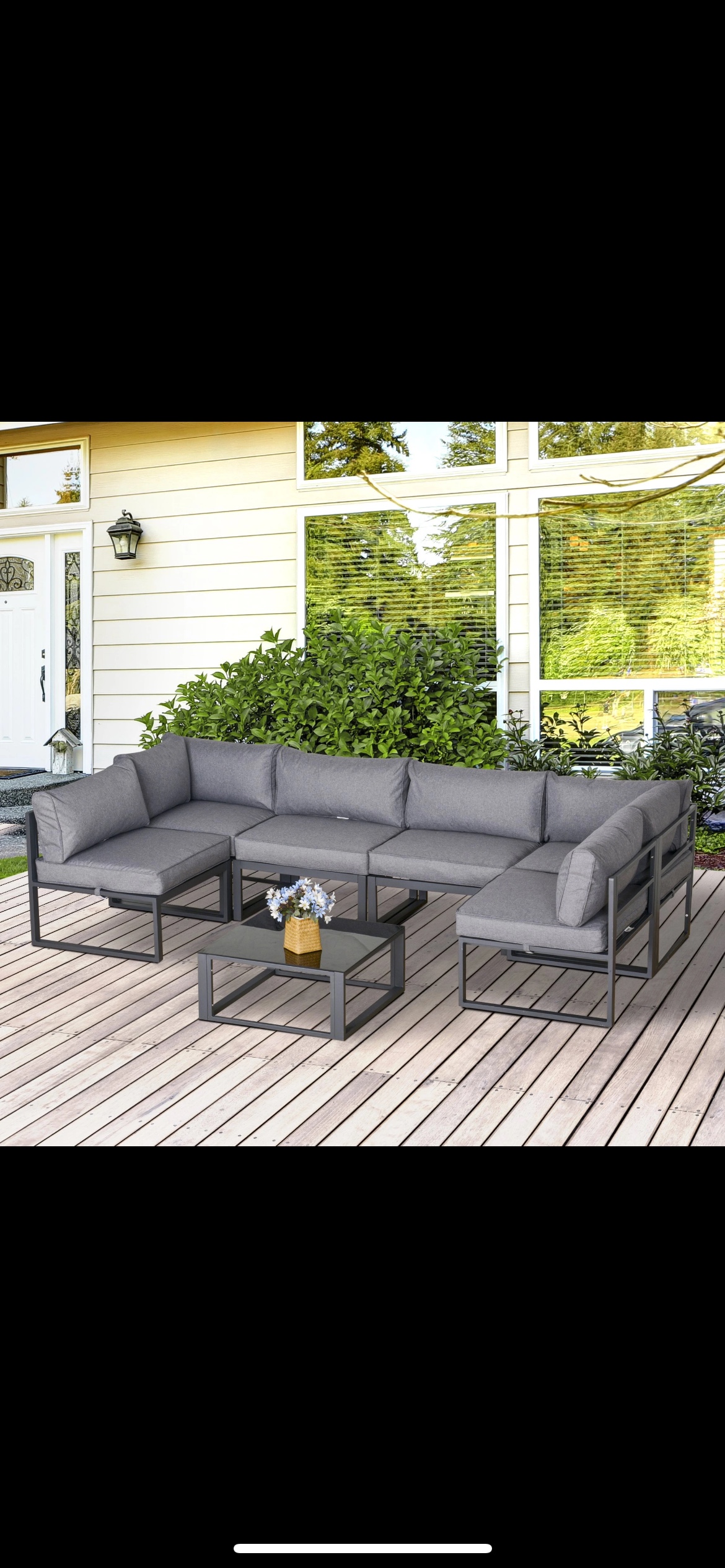 Outdoor Patio set - 7 pieces - photo 2