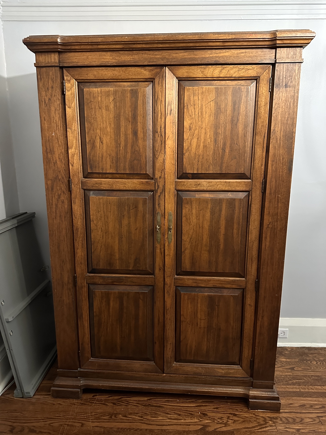 Solid Oak Cabinet