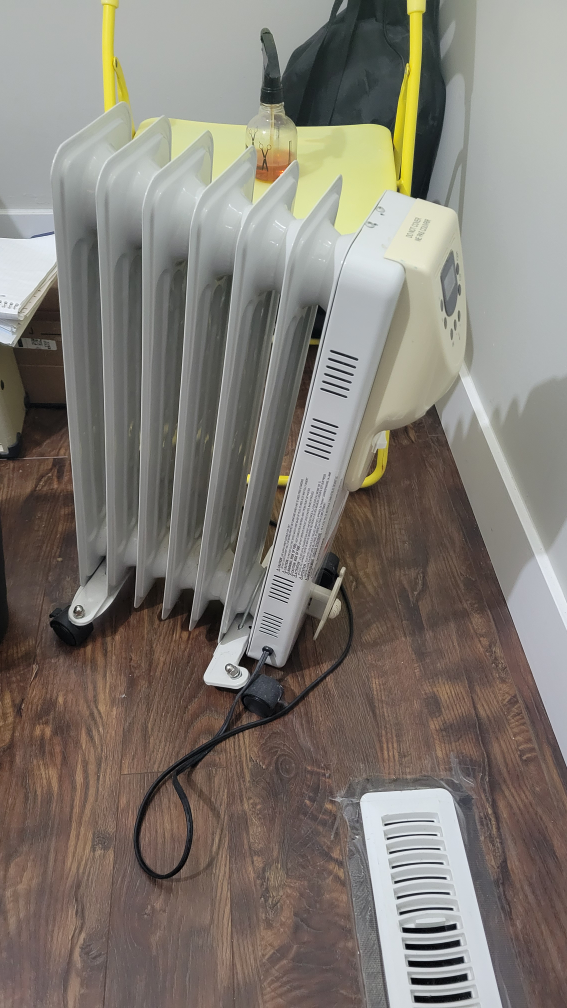 electric heater (a broken pedestal) image indicator(2)