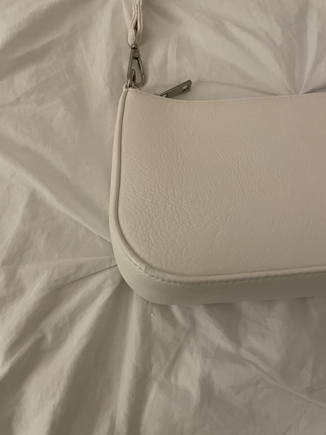 White Mini Baguette Bag - photo 4