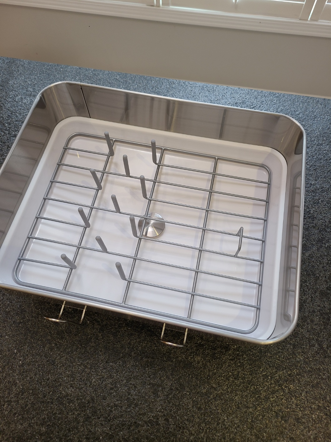 Simplehuman compact kitchen dish drying rack - photo 3