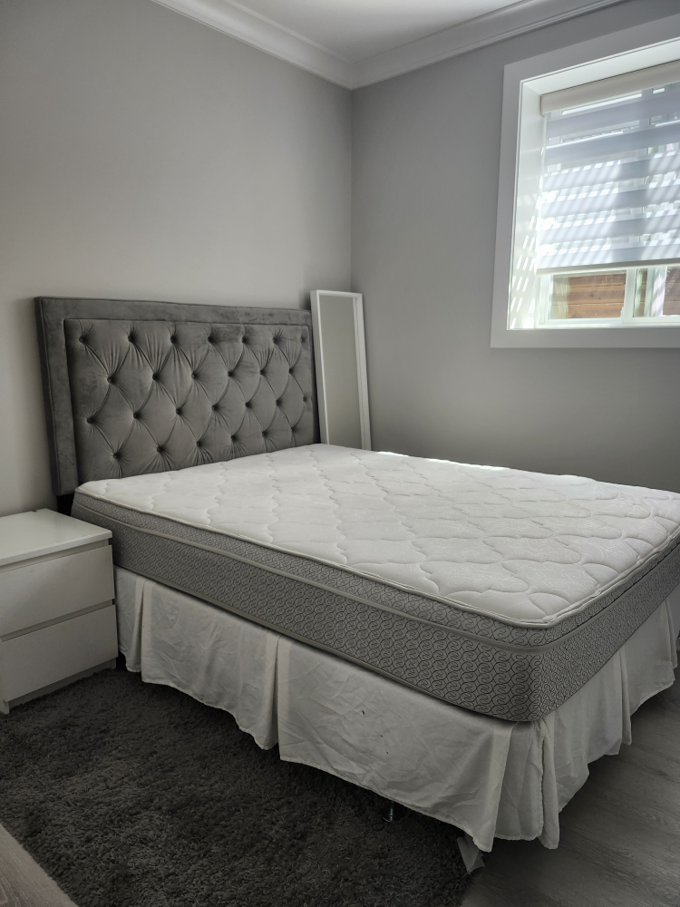queen bed + furnitures