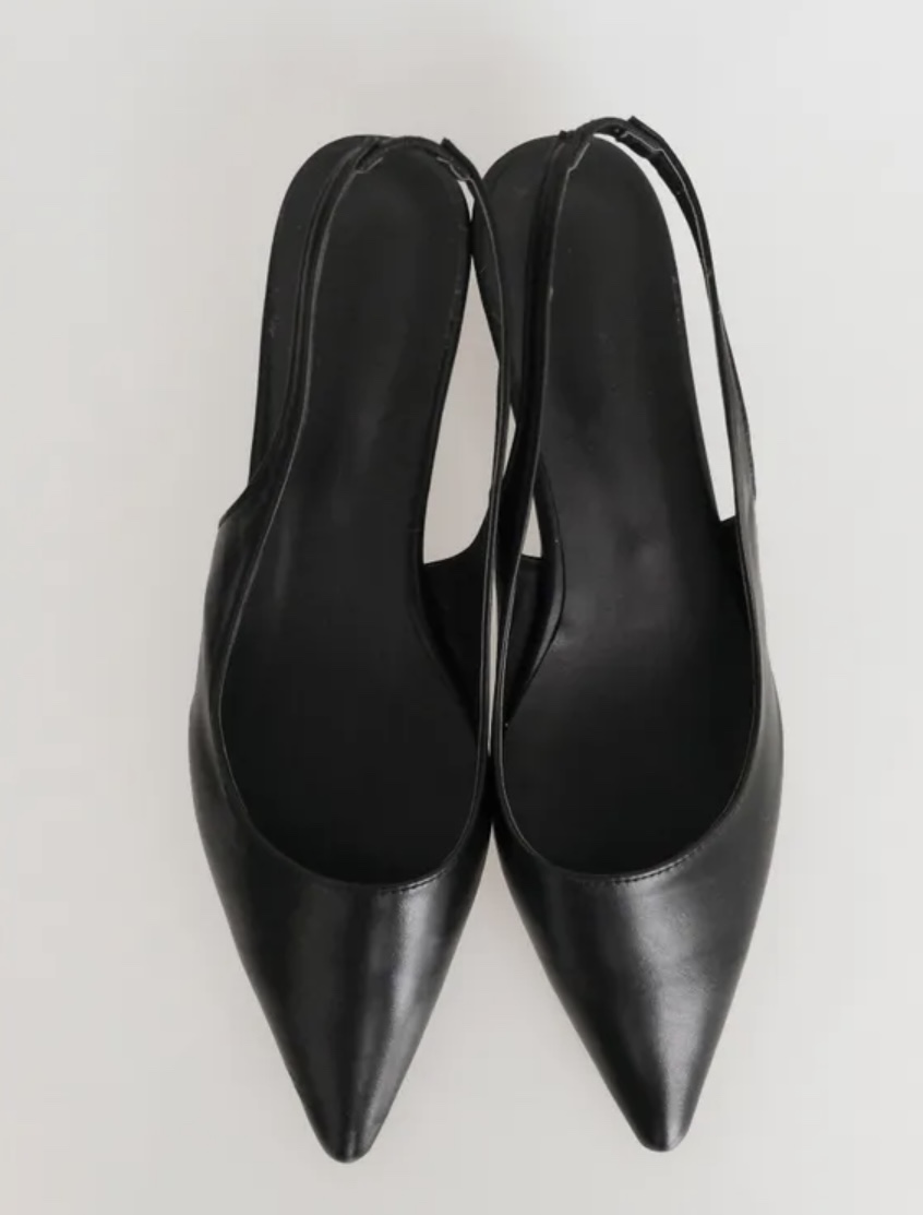 pointed flat shoes