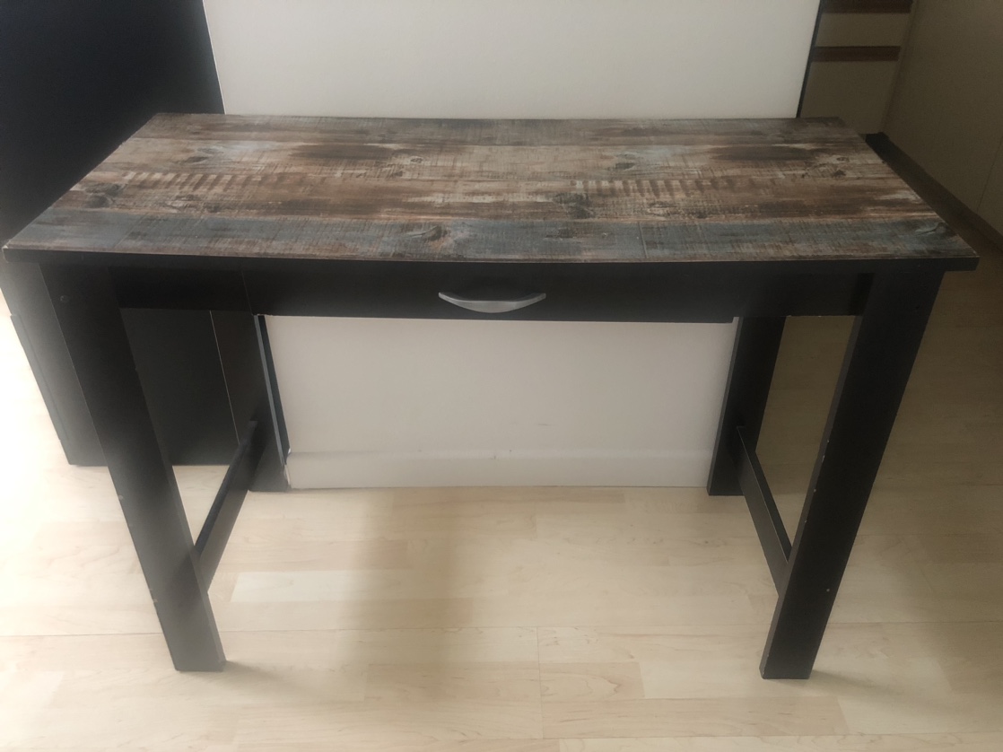 Computer desk with drawer thumbnail