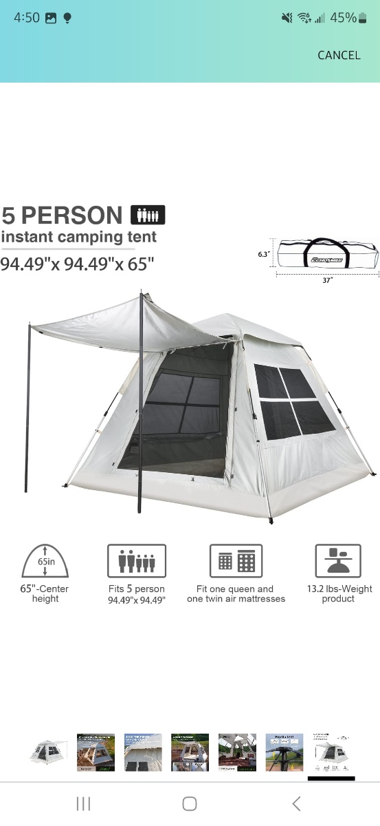 5 person tent - photo 2