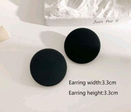 Round Stud Earrings - photo 3