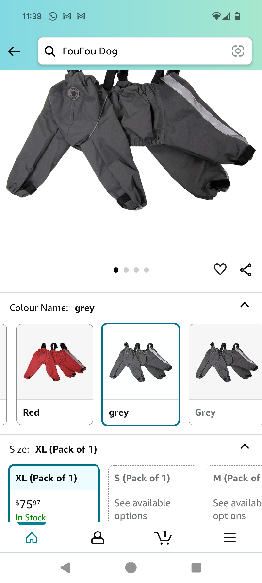 All weather dog pants - photo 4