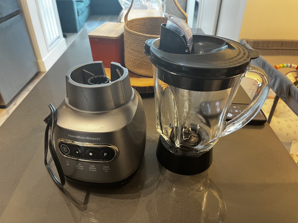Hamilton Beach Blender to Puree - Glass Jar - photo 3